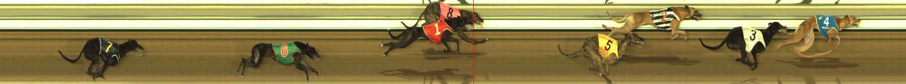 Race result finish photo